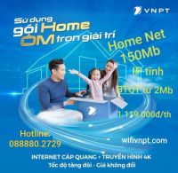 Gói Home NET VNPT 150Mb -  Nâng Miễn phí lên 200Mb từ 10/3
