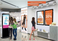 Ứng dụng màn hình quảng cáo tại các trung tâm thương mại