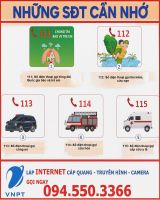 Những số điện thoại cần nhớ