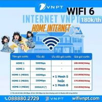 LẮP WIFI 6 VNPT CHỈ TỪ 180k | Hotline 088880.2729