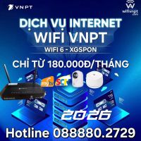 LẮP WIFI VNPT 2026 | WIFI-6 CHỈ TỪ 180K|HOTLINE 0888802729