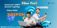 Gói cước XGSPPON Fiber Pro VNPT 2500Mb(2,5Gb) - wifivnpt.com