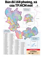 Các Phường Xã tại TP.HCM sau sáp nhập